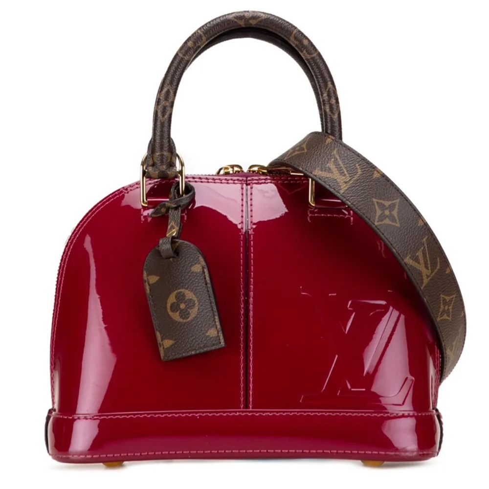 Louis Vuitton 2018 Vernis Miroir Alma BB satchel; Like New!